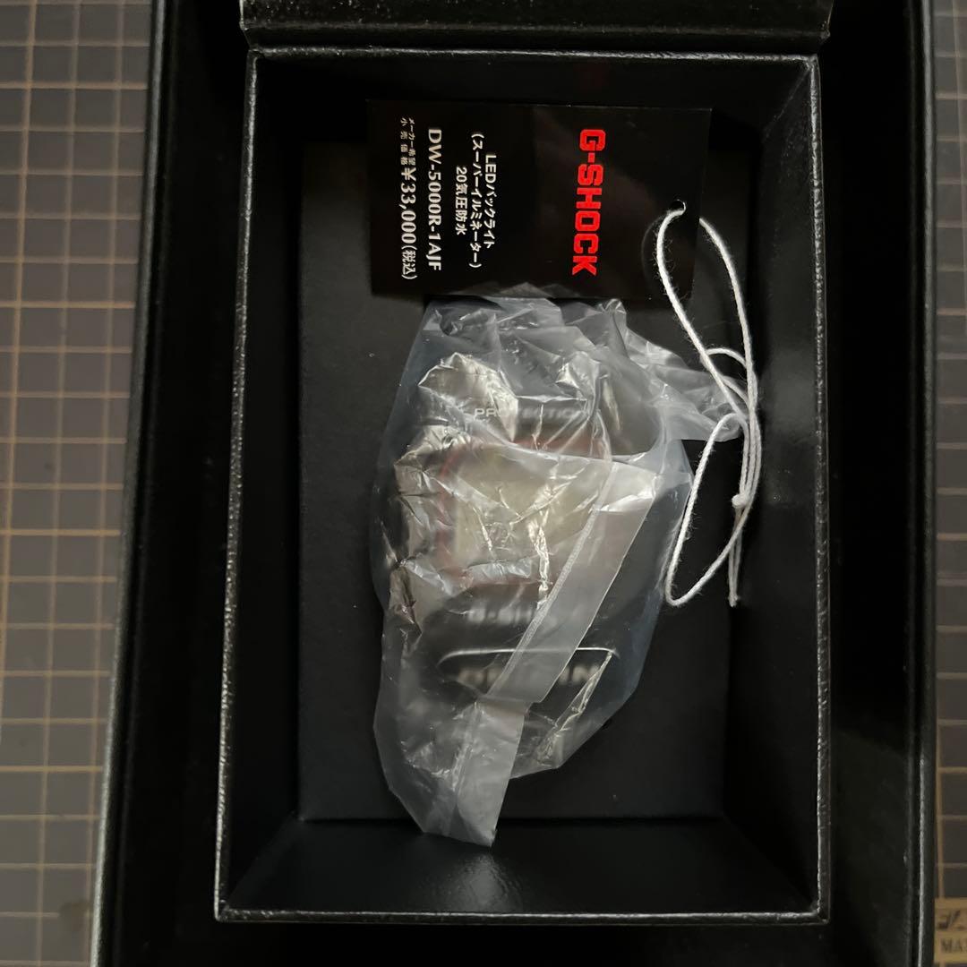CASIO G-SHOCK DW-5000R-1AJF 復刻　国内正規品