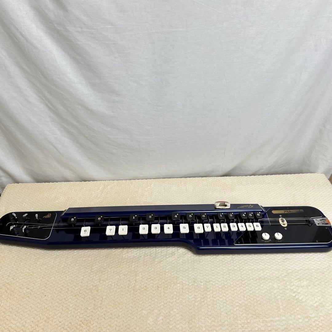 【超希少カラー】SUZUKI スズキ 電気大正琴 蘭 　アルト　青色　ブルー