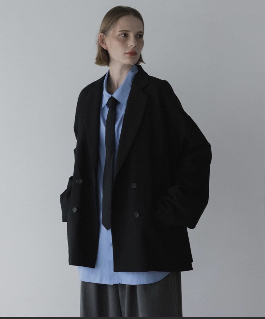 remer ルーズベーシックダブルテーラードジャケット、スラックスのセットアップ