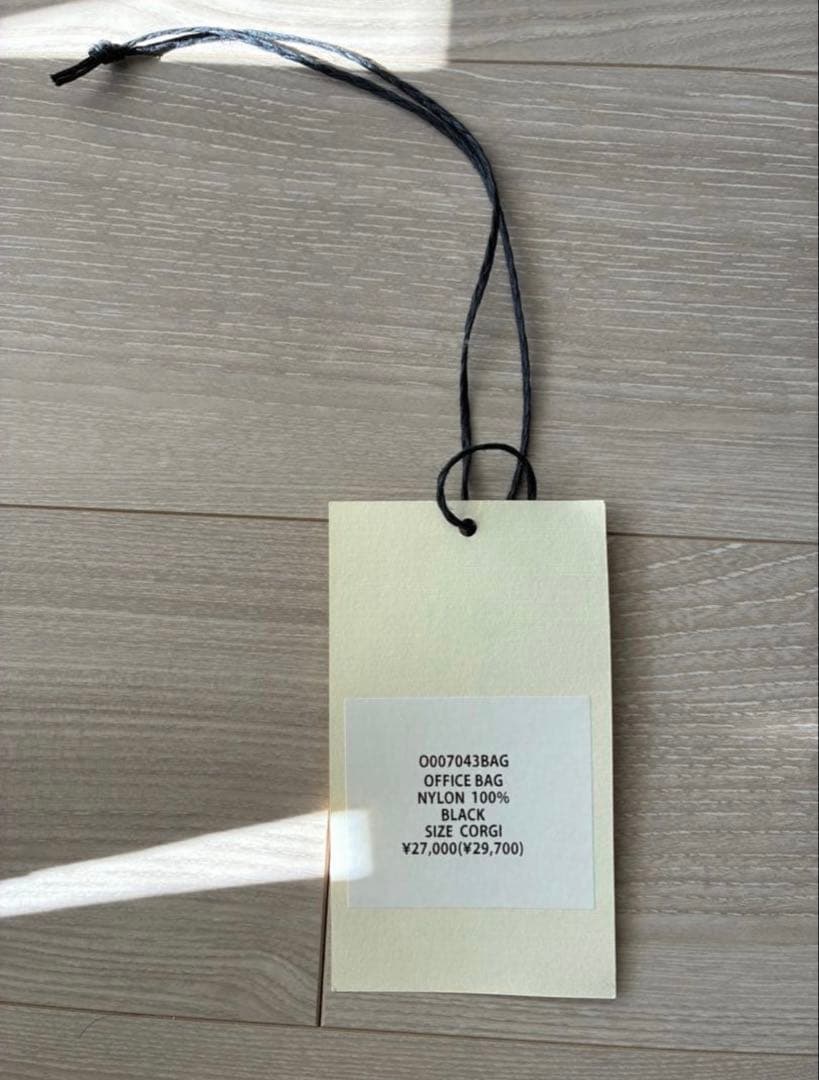 バッグ OUAT OFFICE BAG BLACK