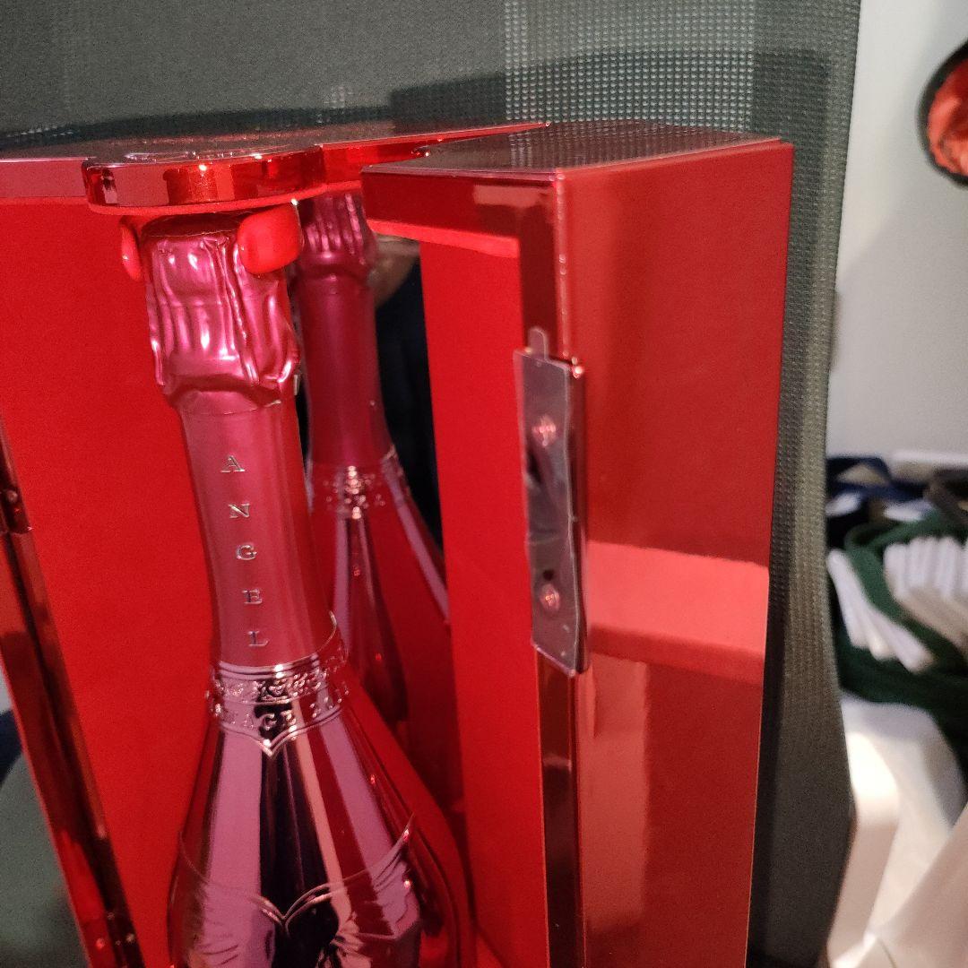 【未開栓】エンジェル シャンパン メタリックレッド Vintage 2011