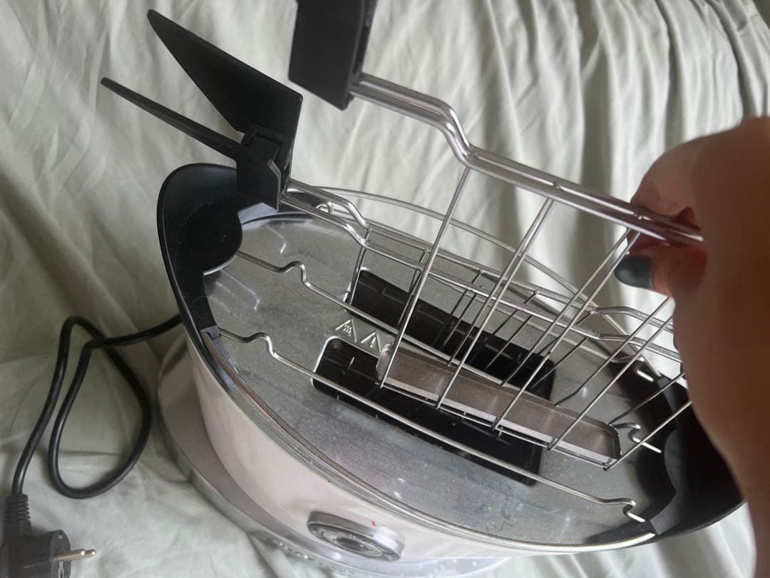 ドイツ製 Bugatti Volo ステンレス 2枚焼きトースター 高級家電