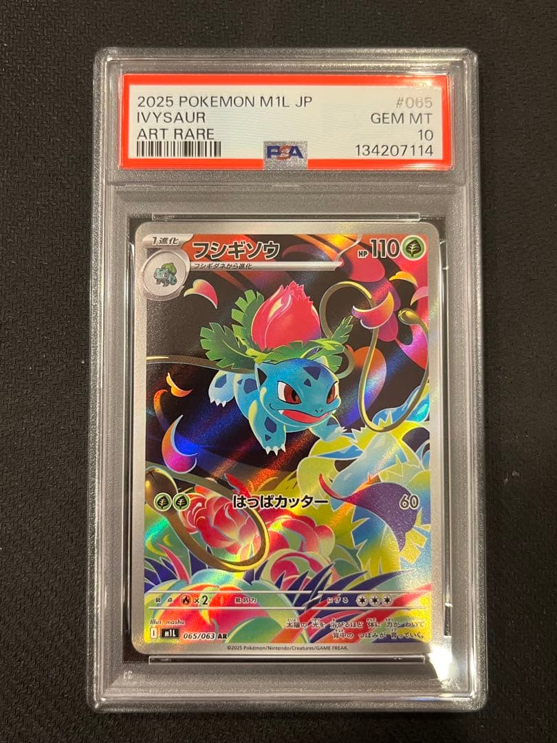 【PSA10連番】フシギダネAR フシギソウAR メガフシギバナex SAR