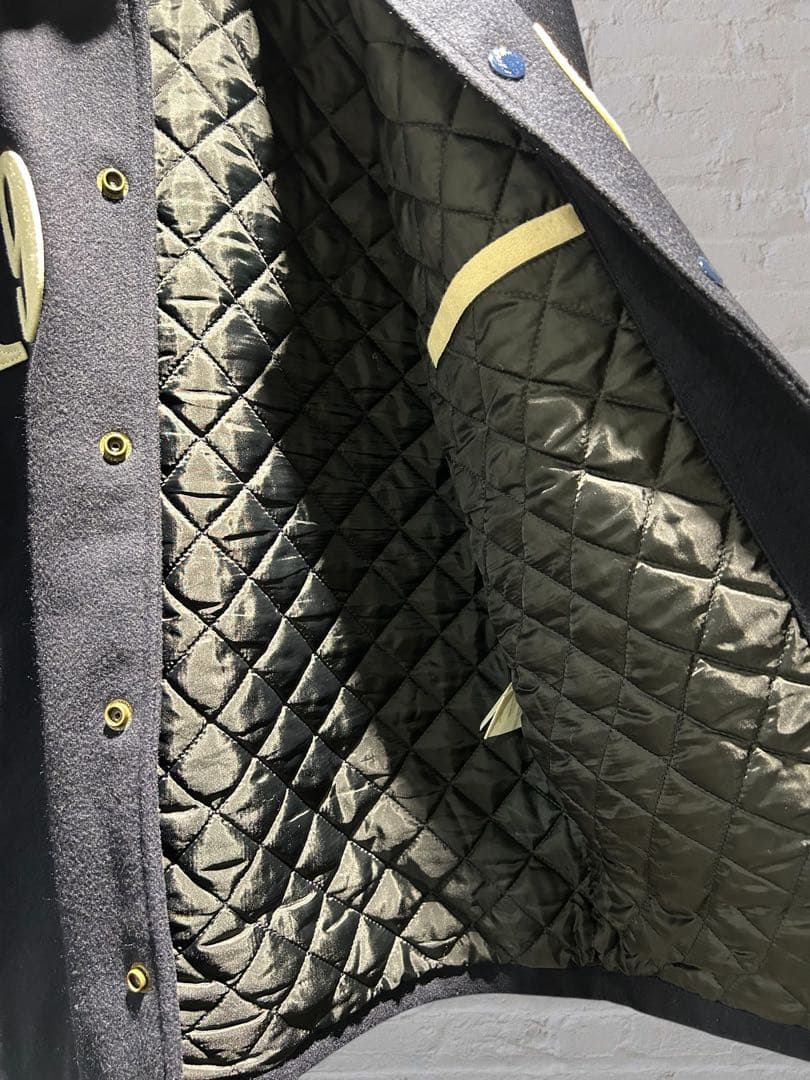 NEIGHBORHOOD メルトン スタジャン L 黒 1901