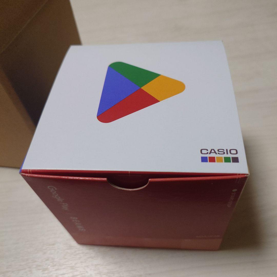 【限定】​Google Play × G-SHOCK コラボ 腕時計【CASIO