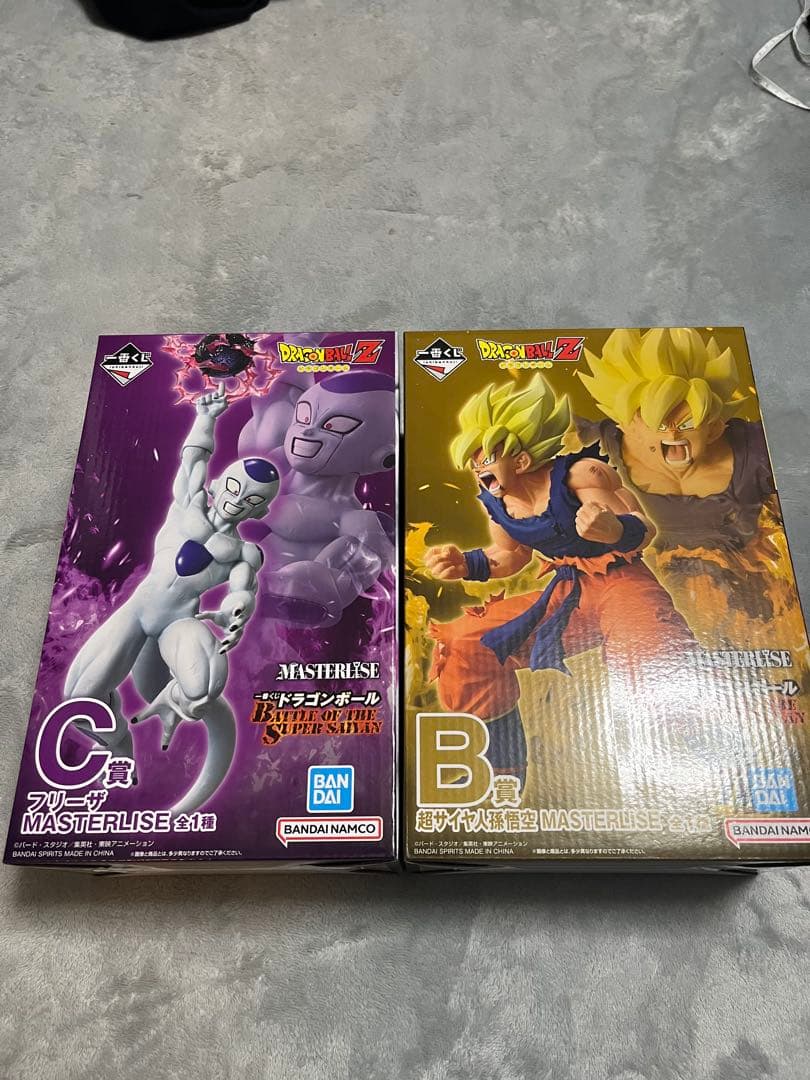 ドラゴンボール　一番くじ　B賞悟空　C賞フリーザ