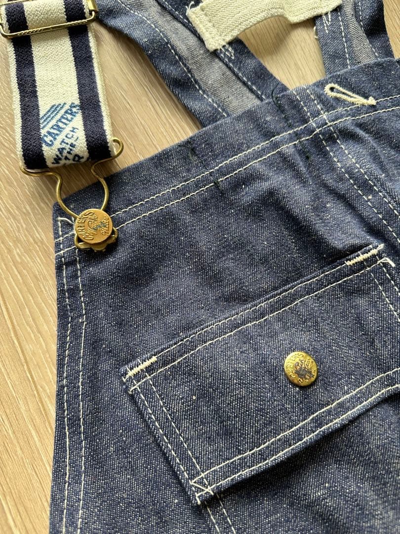 50s Carters デニムオーバーオール