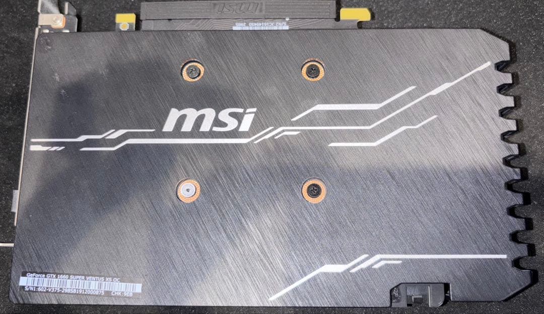 動作未確認　GTX 1660 SUPER