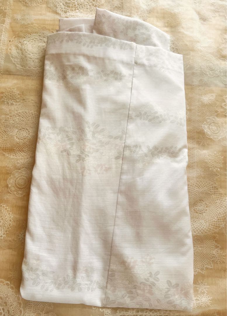 長襦袢 爽竹 東レ　絽　薄い藤色　薄紫色　夏用