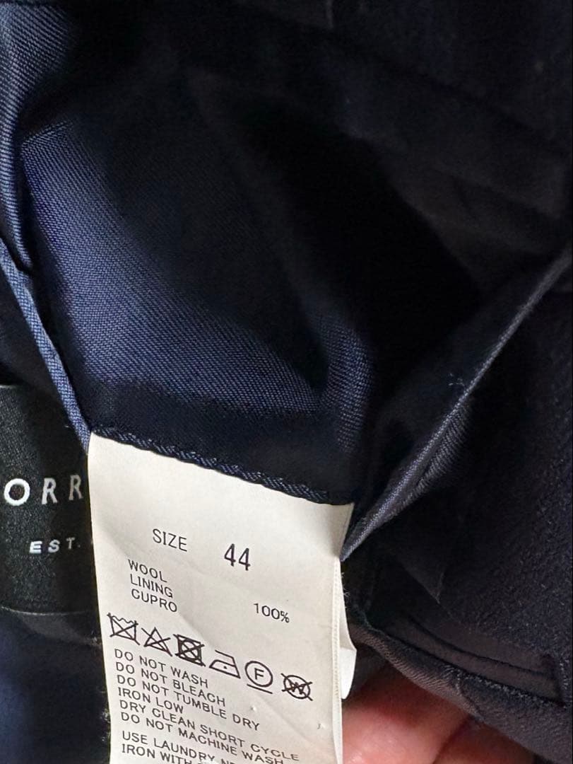 TOMORROWLAND ネイビー ビジネススーツ サイズ44