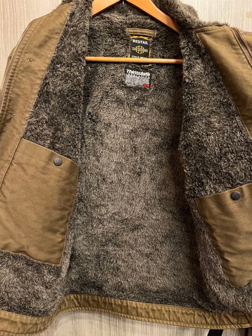 RED TAiL vise MC デッキジャケット n-1 レッドテイル M