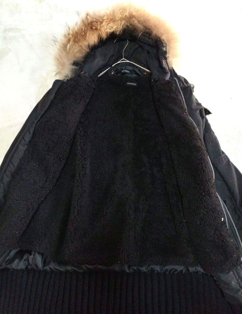 y2k 平成ギャル N3B EGOIST モッズコート ファー グランジ 美品