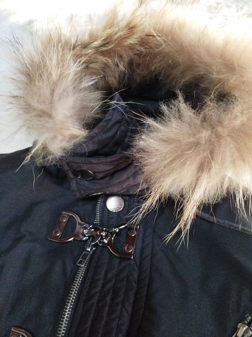 y2k 平成ギャル N3B EGOIST モッズコート ファー グランジ 美品