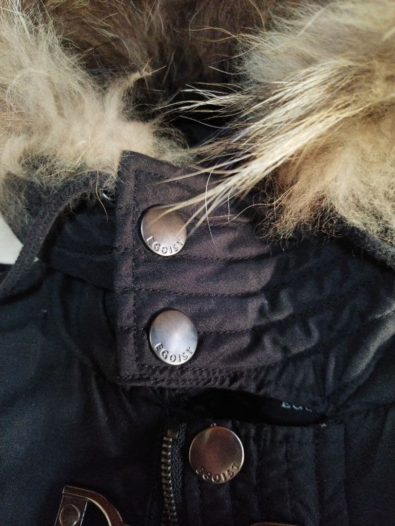 y2k 平成ギャル N3B EGOIST モッズコート ファー グランジ 美品