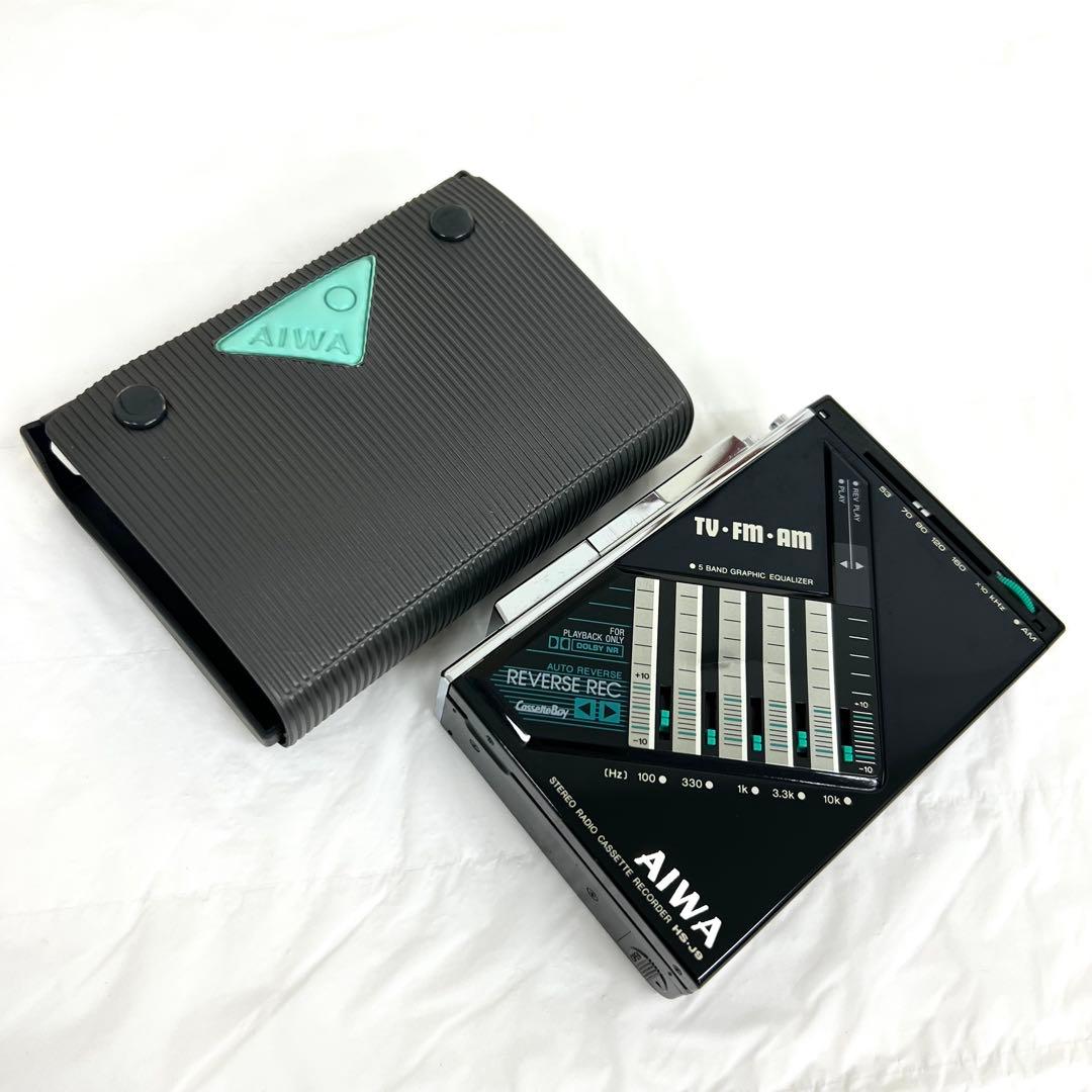 通電確認済◎AIWA カセットボーイ HS-J9