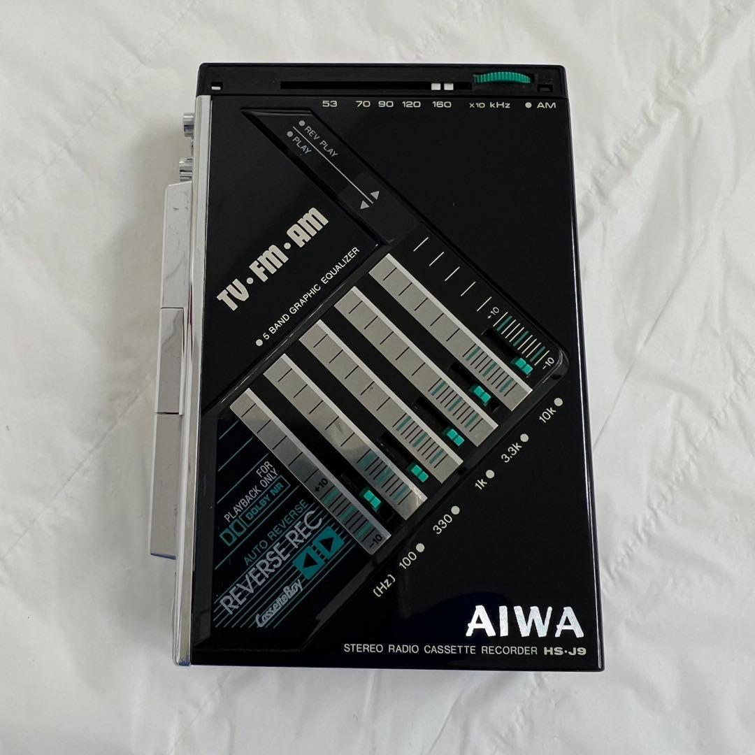 通電確認済◎AIWA カセットボーイ HS-J9
