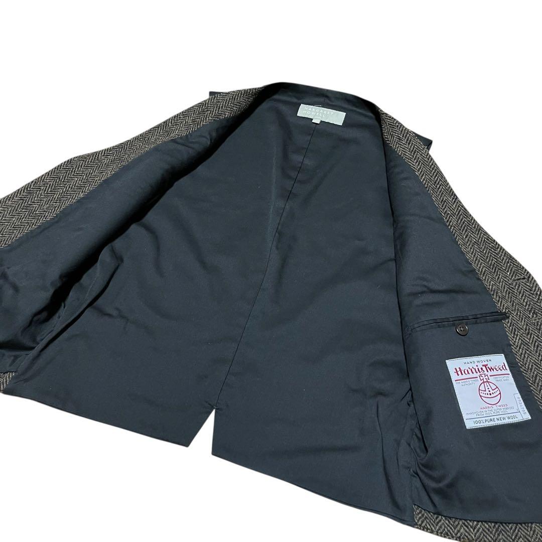 ウエっと 美品 マーガレットハウエル ハリスツイード ジレ　ベスト L