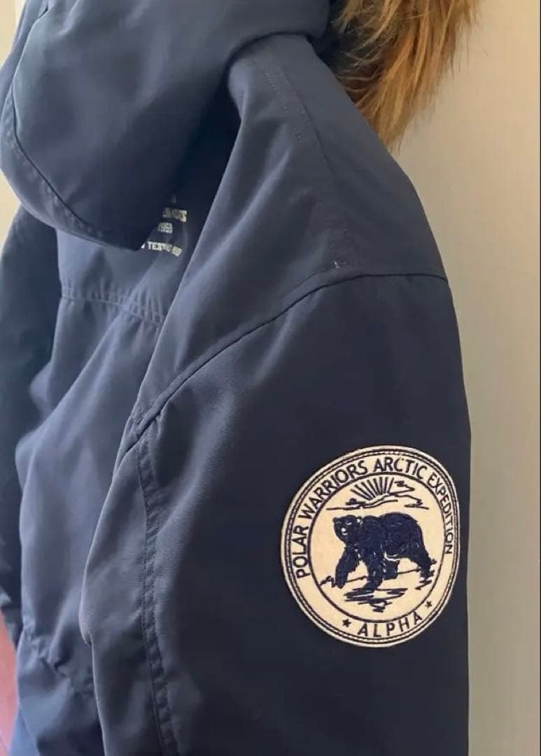 ジャケット・アウター ALPHA N3-B POLAR WARRIORS NAVY SIZE:S