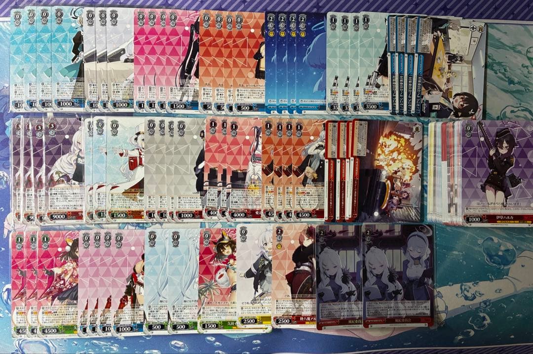 ヴァイスシュヴァルツ ブルアカ デッキ 8枝 門枝 扉枝+TD4コン