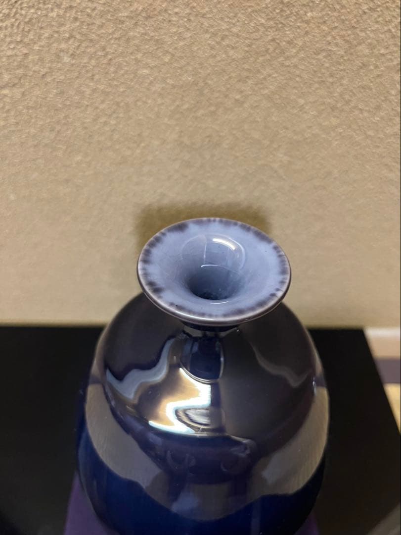 人間国宝　三代徳田八十吉　正彦　壺