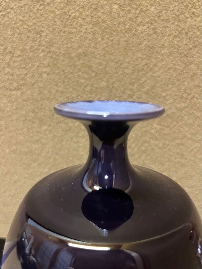 人間国宝　三代徳田八十吉　正彦　壺