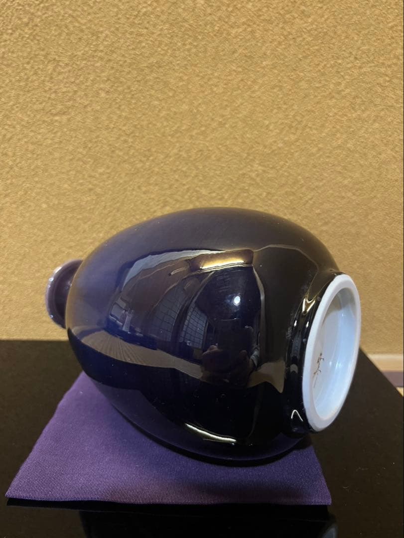 人間国宝　三代徳田八十吉　正彦　壺