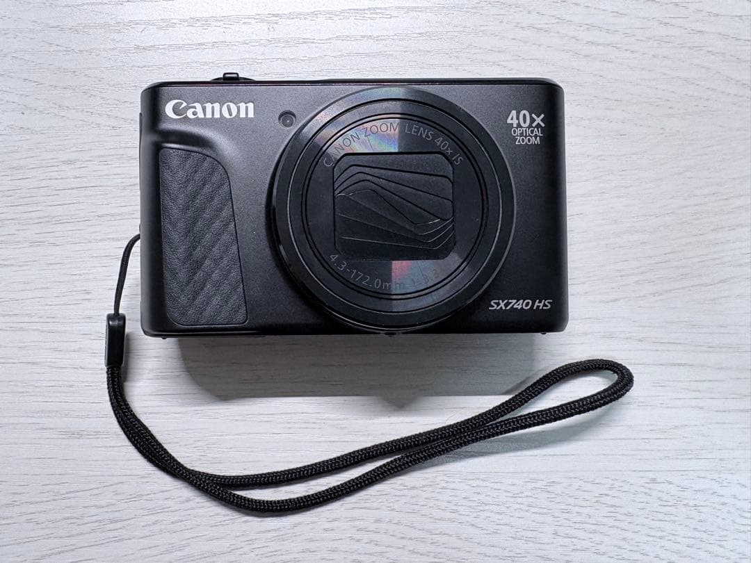 Canon POWERSHOT SX740 HS ブラック 黒