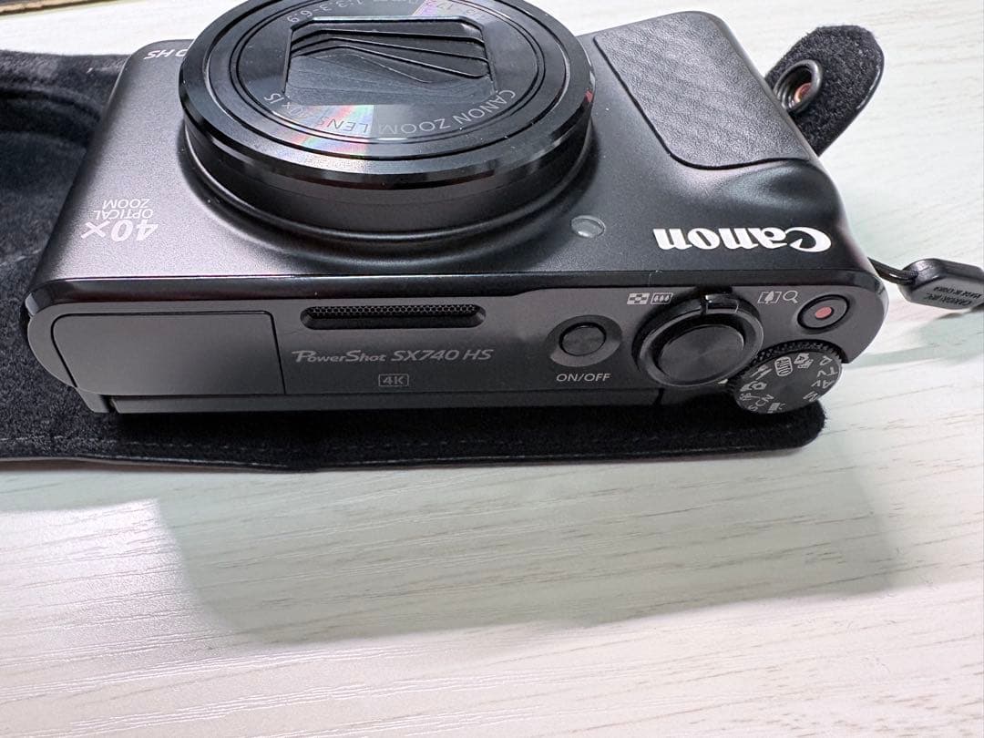 Canon POWERSHOT SX740 HS ブラック 黒