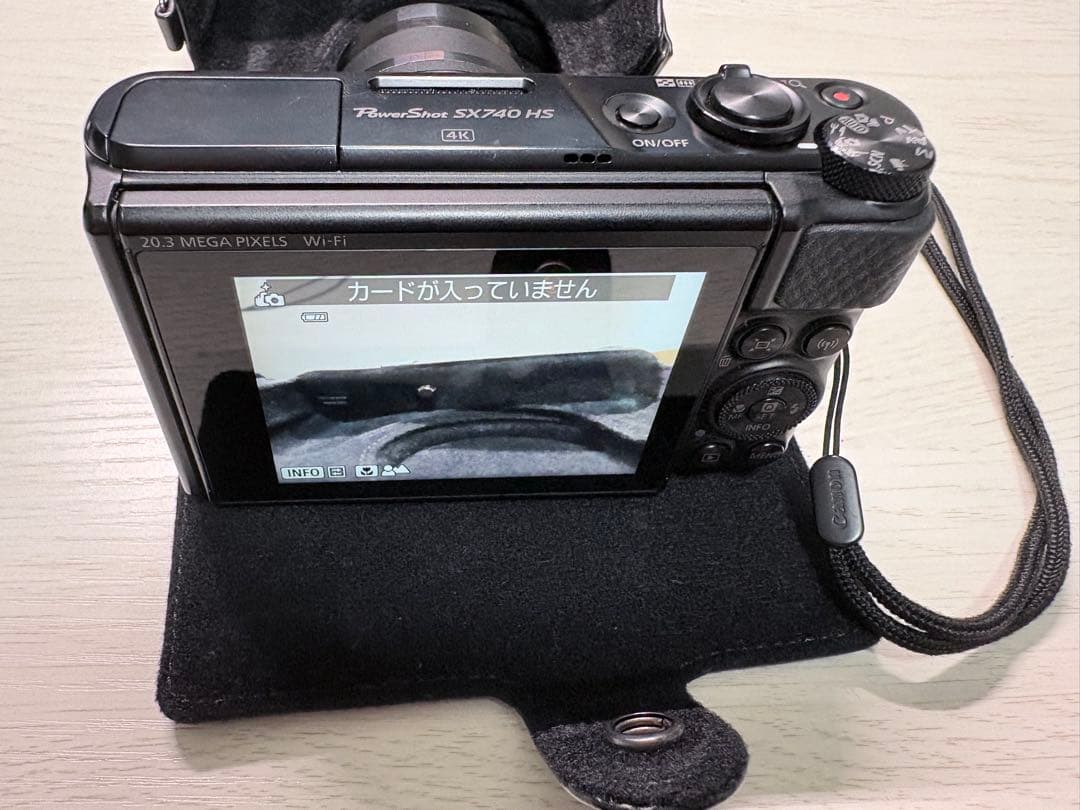 Canon POWERSHOT SX740 HS ブラック 黒