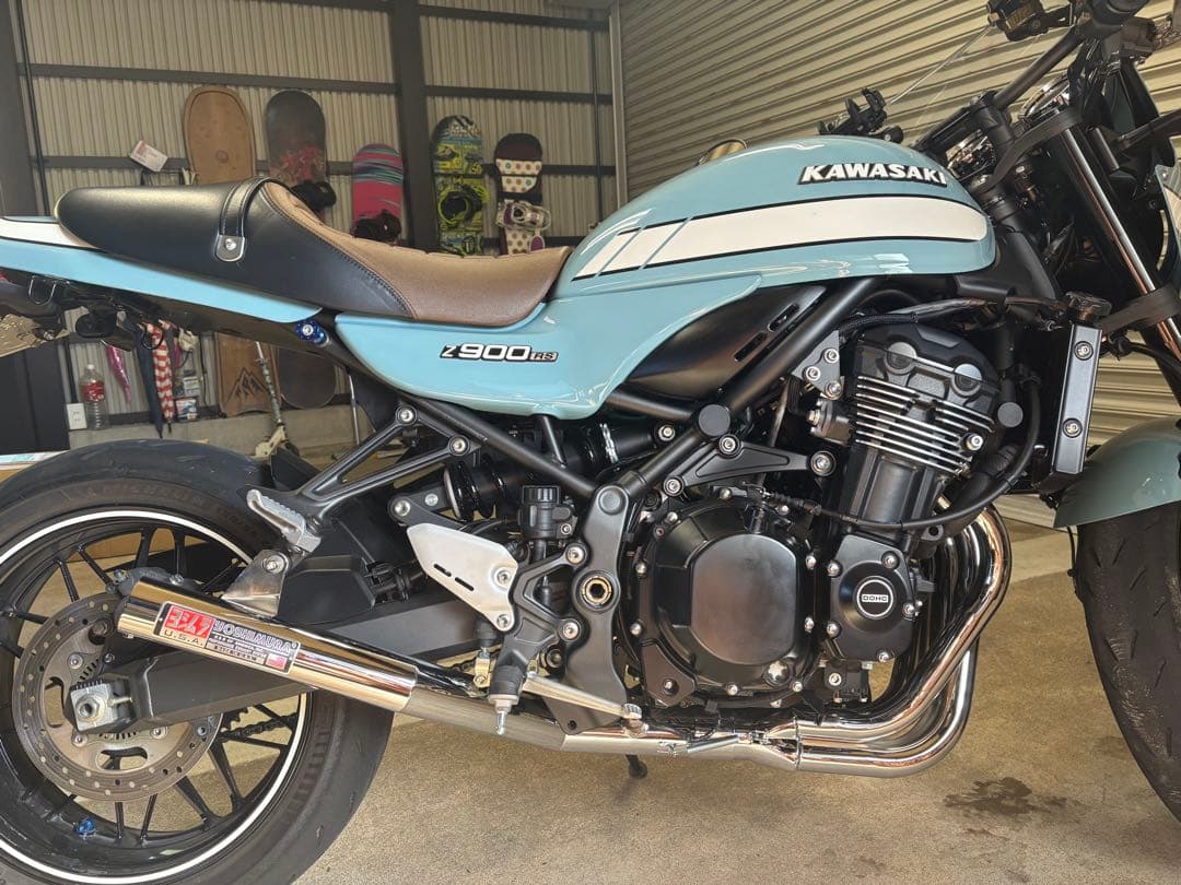 Z900RS ショート管 マフラー 60パイ メッキ 集合管 ほぼ新品