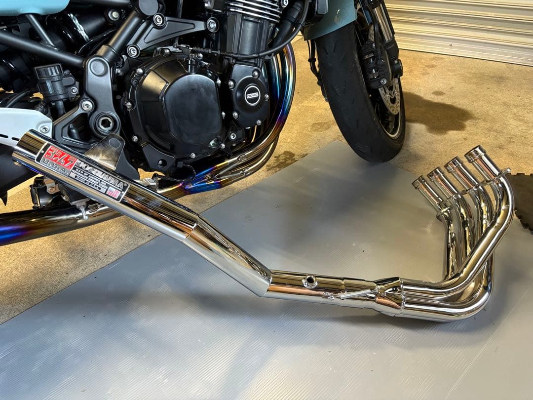 Z900RS ショート管 マフラー 60パイ メッキ 集合管 ほぼ新品