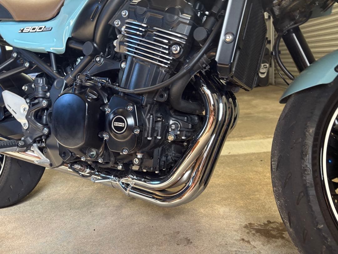 Z900RS ショート管 マフラー 60パイ メッキ 集合管 ほぼ新品