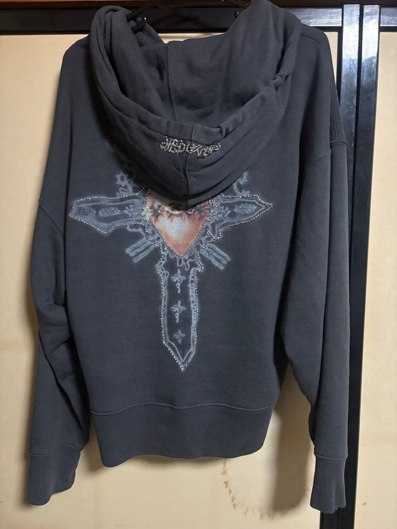 SCULPTOR Beaded Saint Hoodie Zip-Up パーカー