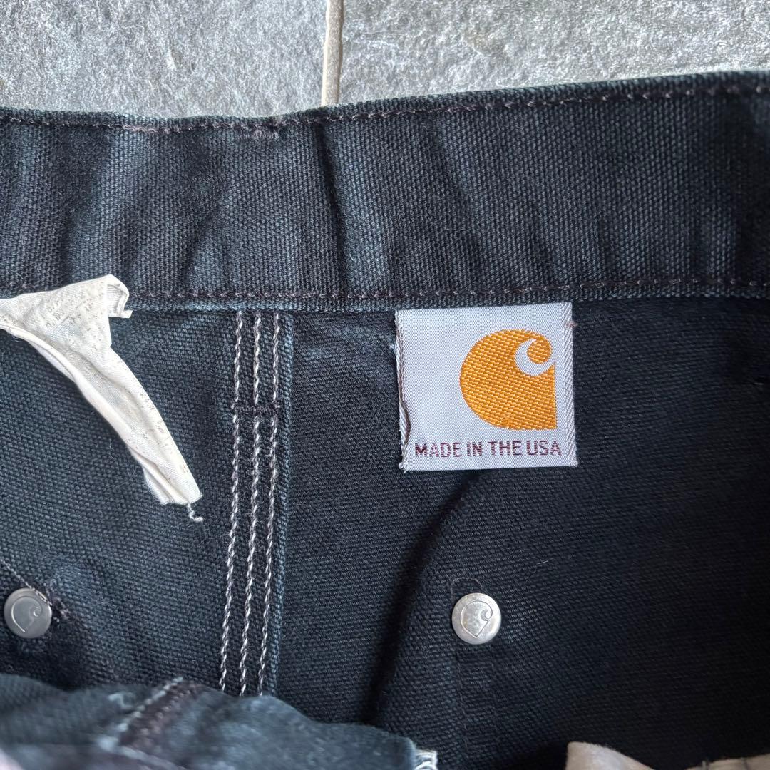 Carhartt カーハート ダブルニー ブラック USA製 32×30