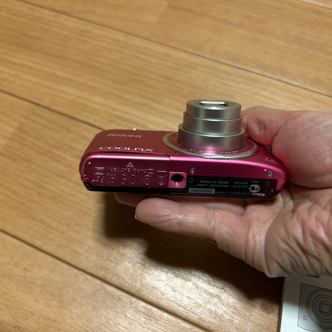 Nikon COOLPIX S3500 ピンク バッテリー付き！