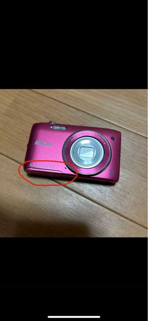 Nikon COOLPIX S3500 ピンク バッテリー付き！