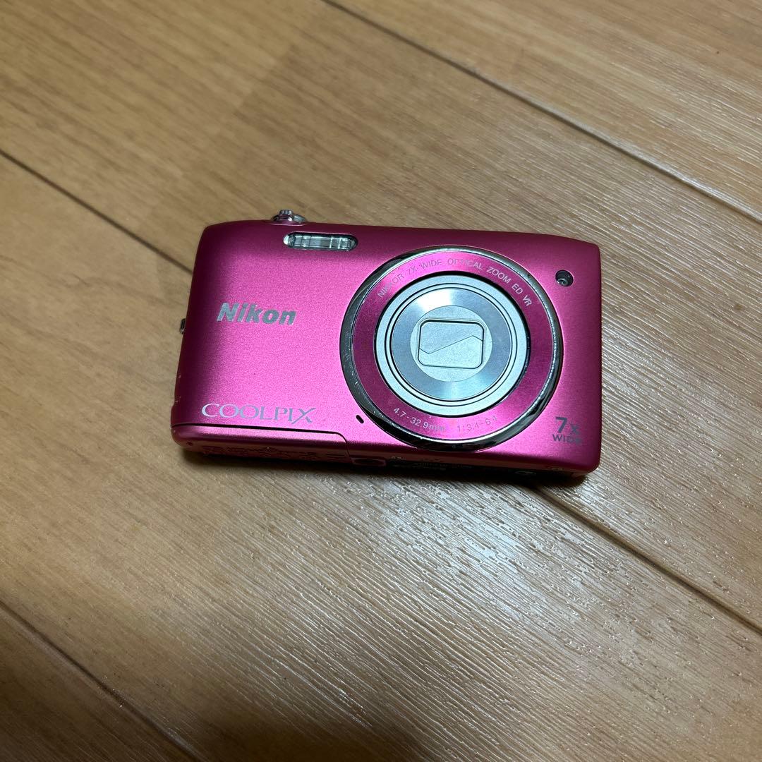 Nikon COOLPIX S3500 ピンク バッテリー付き！