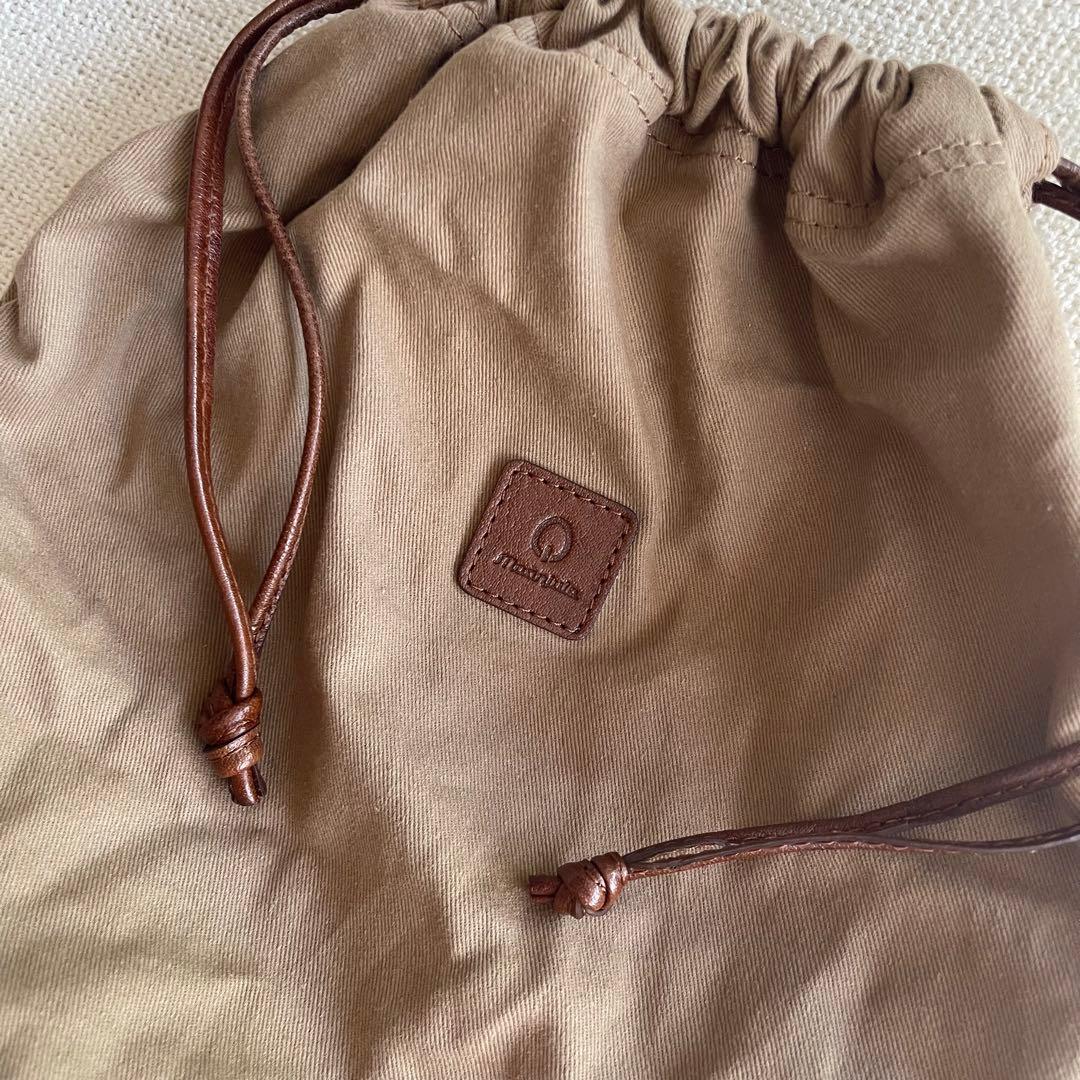 MOONJULE レザーメッシュバッグ