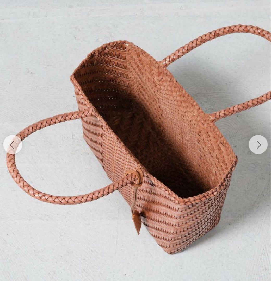 MOONJULE レザーメッシュバッグ