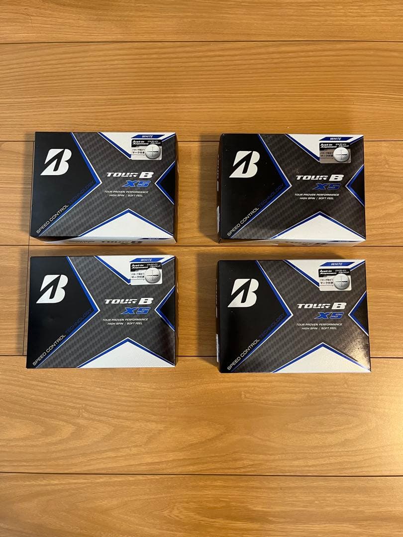 Bridgestone Tour B ゴルフボール 4箱セット
