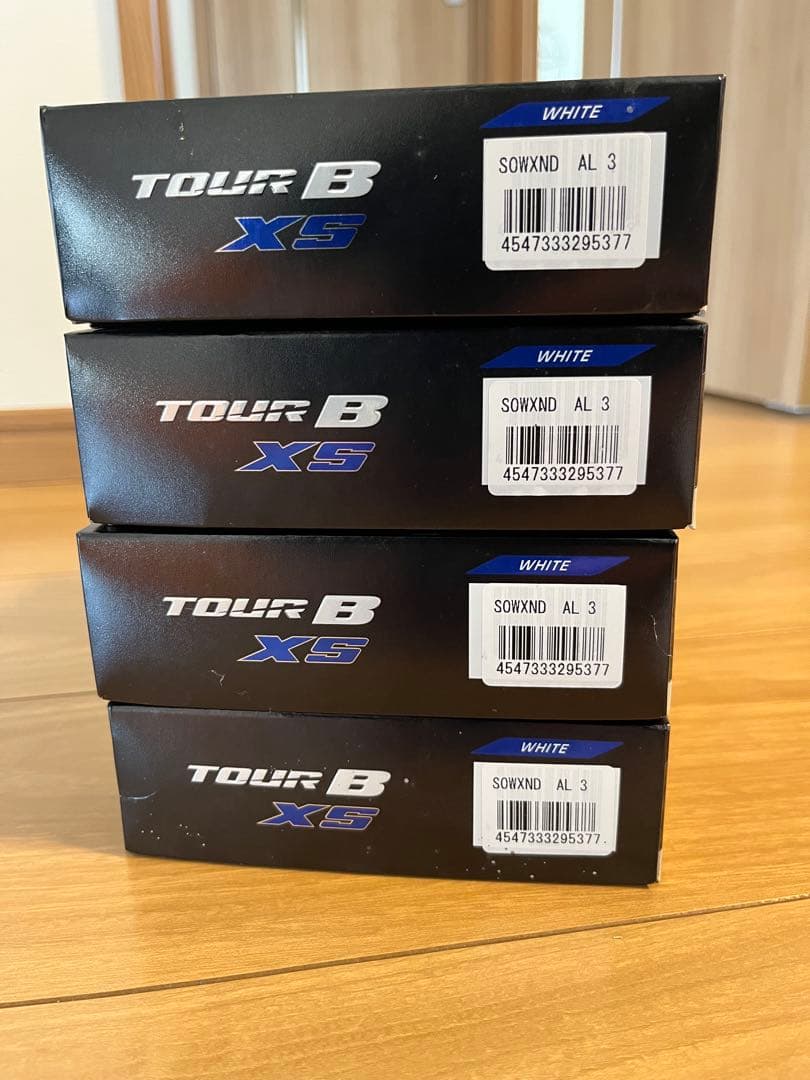 Bridgestone Tour B ゴルフボール 4箱セット