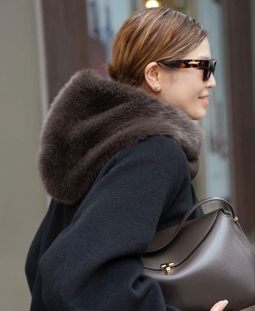 新品未開封セルリCELERI FUR BALACLAVAブラウン