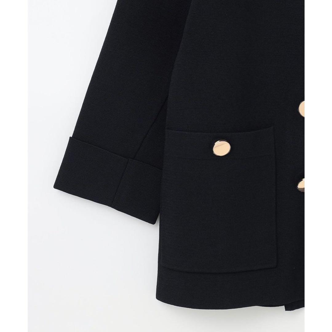 グレースコンチネンタル　ミラノリブダブルジャケット　36 未使用