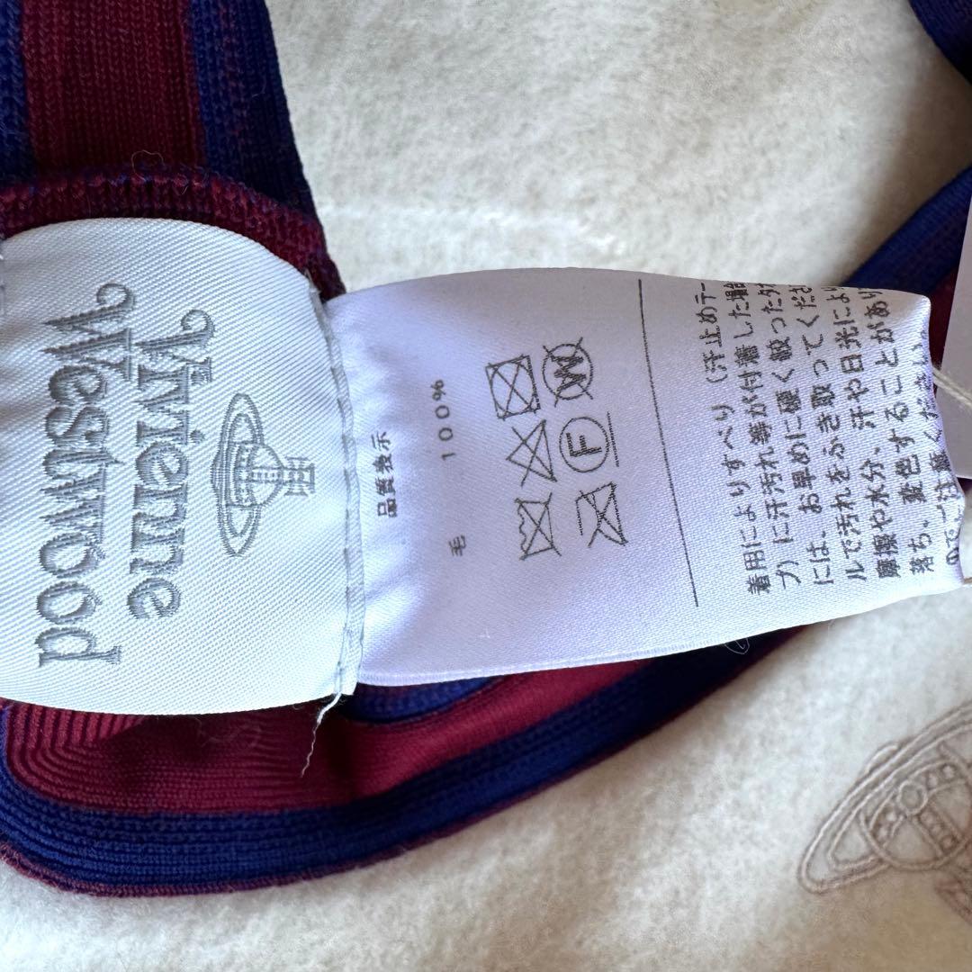 ★新品★ヴィヴィアンウエストウッド　秋冬　ウール　ベレー帽　オーブ　白　日本製