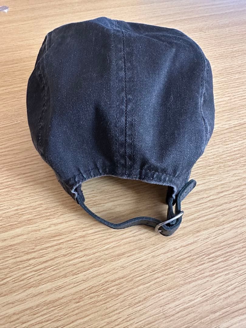 Supreme デニムブラック　キャップ