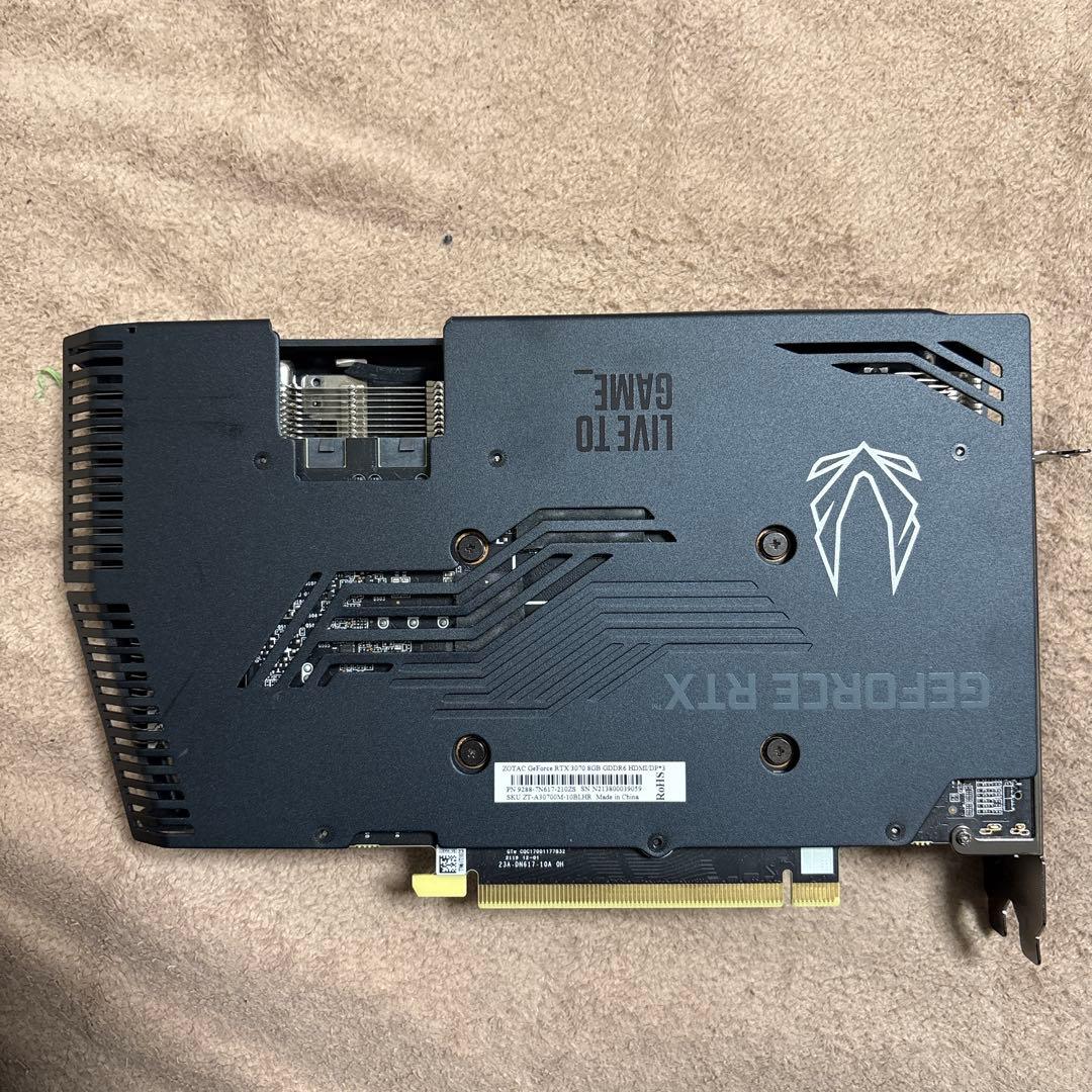 グラフィックボード・グラボ・ビデオカード ZOTAC GeForce RTX 3070 8GB GDDR6
