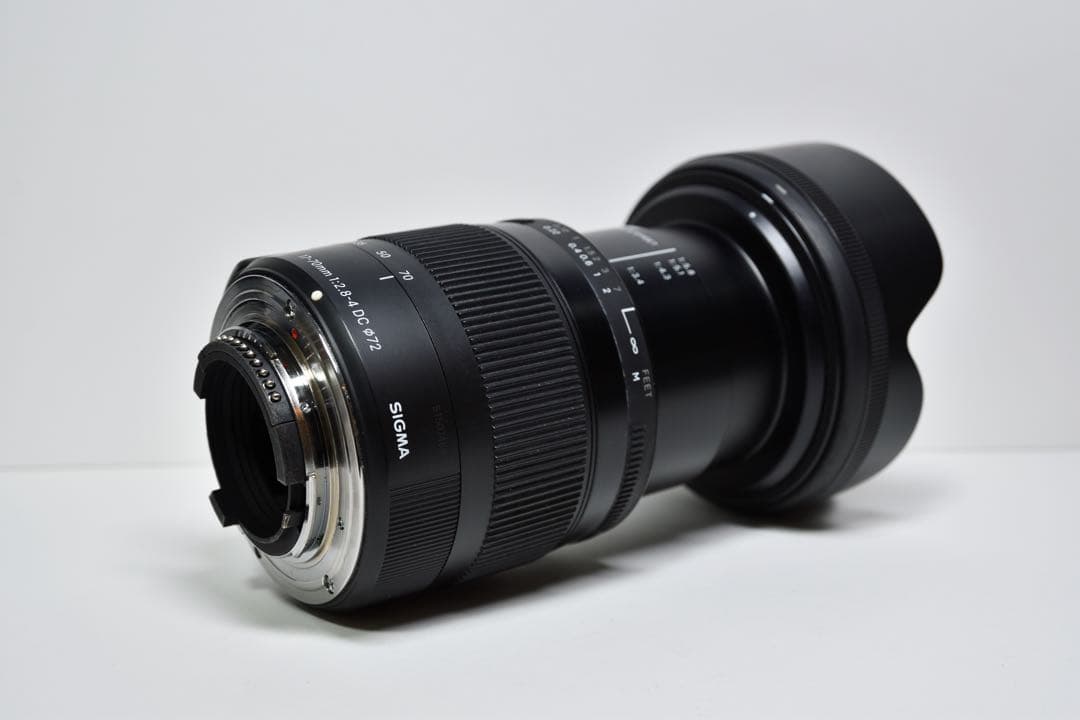(良品)SIGMA 17-70mm F2.8-4 DC MACRO OS ニコン
