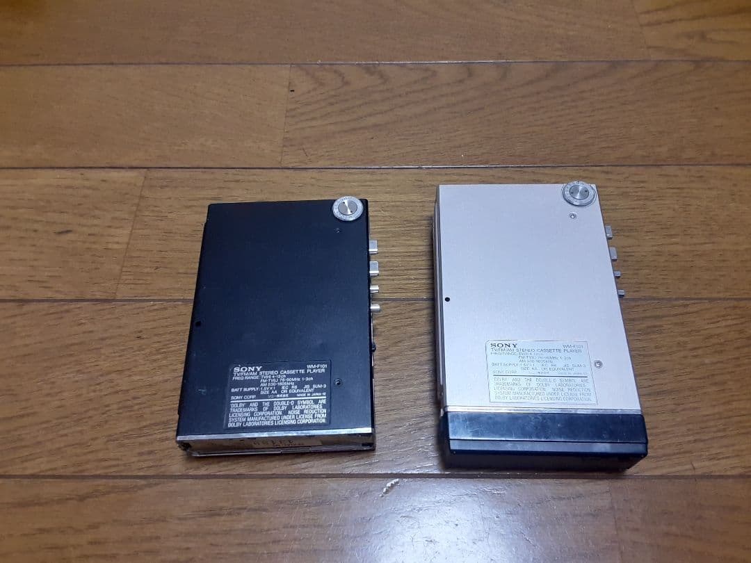 SONY WALKMAN .WM-F101 カセットプレーヤー 2ジャンク
