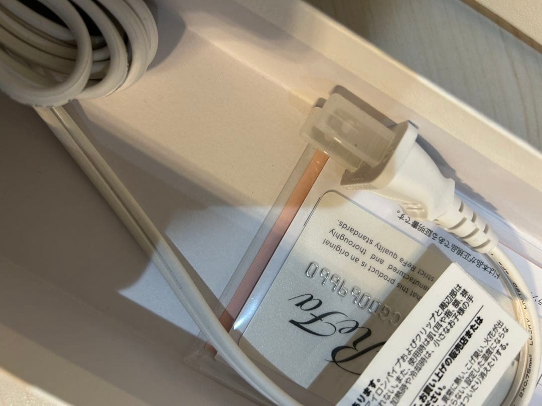 【未使用品】ReFa RE-AG00A リファ ヘアアイロン カールアイロン