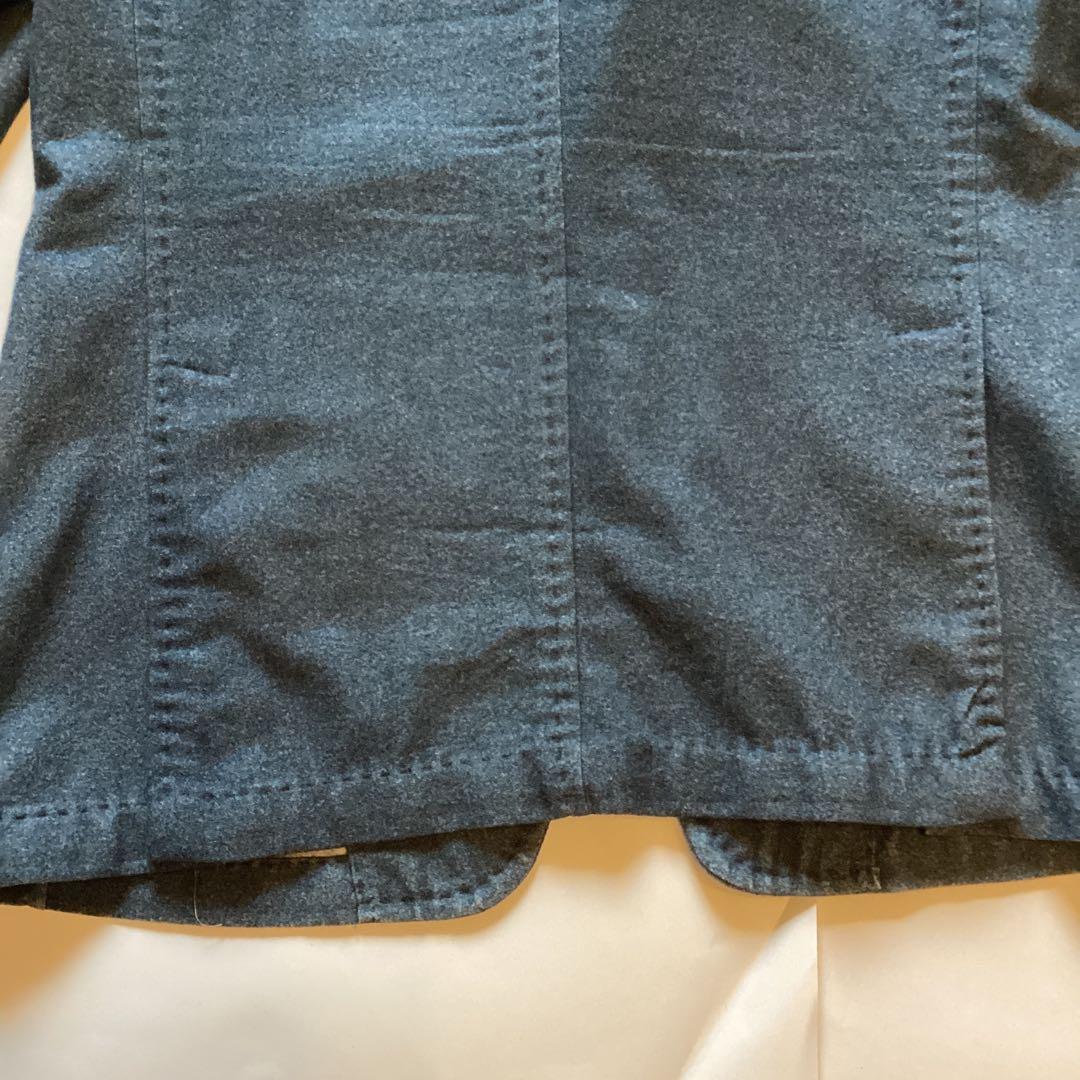 【中古】パルジレーリ　ジャケット　ブルーグレー　サイズ54 XL XXL